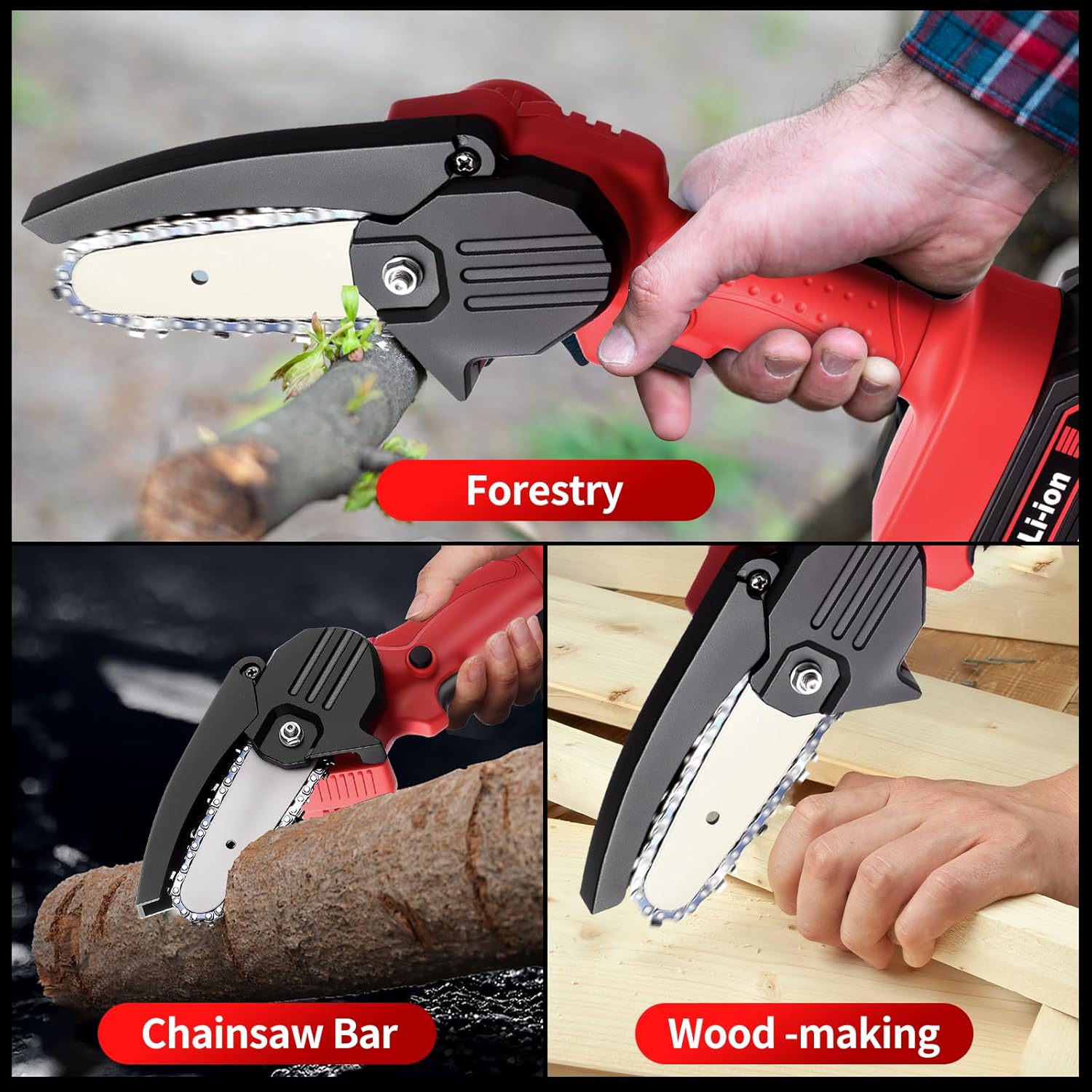 Wood Ranger ProTrim 6-inch Cordless Chainsaw